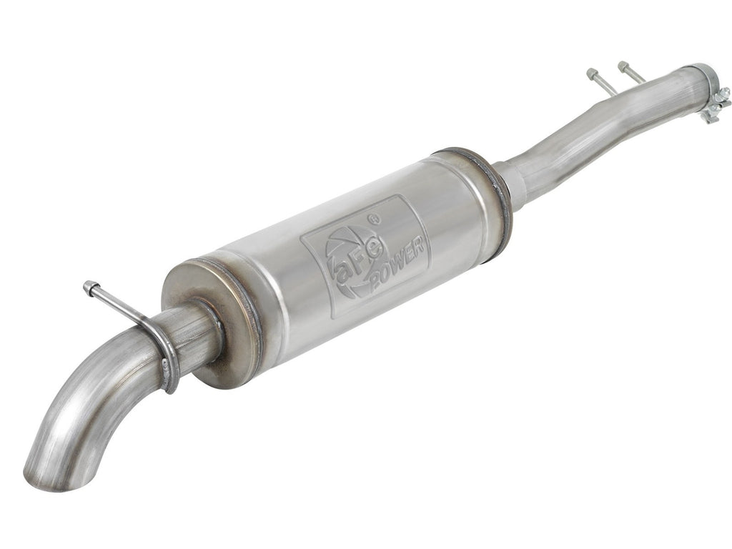 aFe aFe Rock Basher 3in 409 SS Cat-Back Turn-Down Exhaust 12-18 Jeep Wrangler (JK) V6 3.6L/ 07-11 3.8L