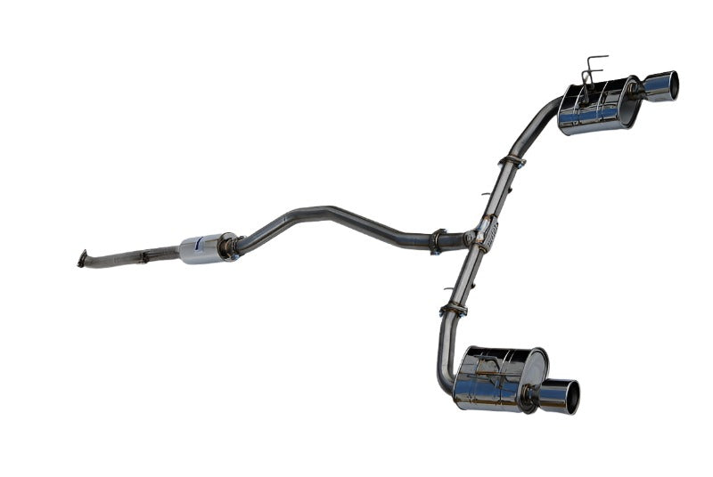 Invidia 2022+ Honda Civic Si (1.5T) 70mm Q300 Cat Back Exhaust - Rolled SS Tips-Catback-Invidia