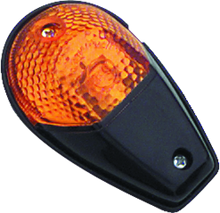 Load image into Gallery viewer, BKM268018-BikeMaster Universal Flush Mount Marker Light - Black/Amber-Sidemarkers &amp; Indicators-Bike Master