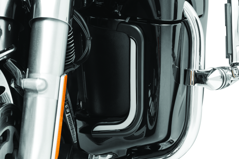 KUR2957-Kuryakyn Tracer LED Fairing Lower Accents Black-Light Bars & Cubes-Kuryakyn
