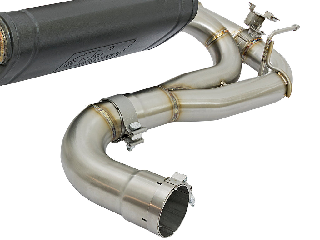 aFe aFe MACHForce XP 16-17 BMW 340i/iX 440i/iX L6-3.0L (t) SS Axle-Back Exhaust w/Polished Tips