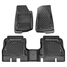 Load image into Gallery viewer, Rugged Ridge Floor Liner Kit Black F/R 20-21 Jeep Gladiator (JT) - Rugged Ridge 12987.44