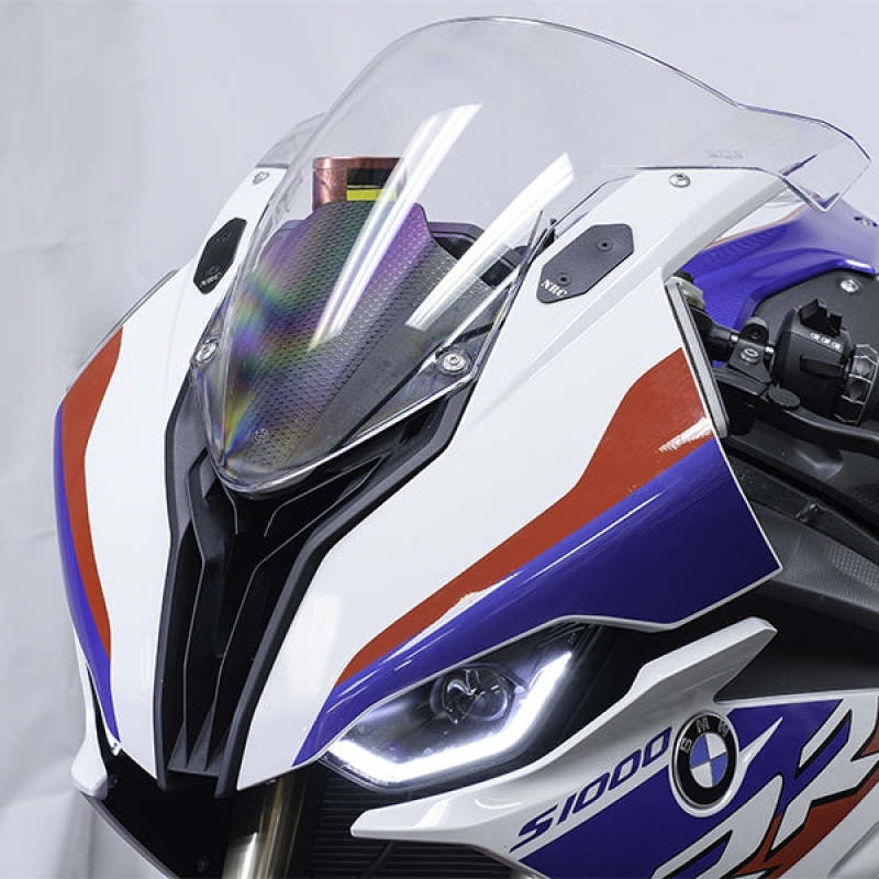 NEWS1K20-MBO-New Rage Cycles 20+ BMW S1000RR Mirror Block Off Plates-Side Mirrors-New Rage Cycles