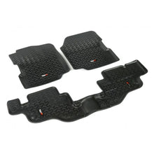 Load image into Gallery viewer, Rugged Ridge Floor Liner Front/Rear Black 1976-1986 Jeep CJ-7 / Jeep Wrangler 87-95 / YJ - Rugged Ridge 12987.09