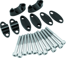Load image into Gallery viewer, BKM152269-BikeMaster Aluminum Handlebar Riser 1in - Black-Handlebars-Bike Master