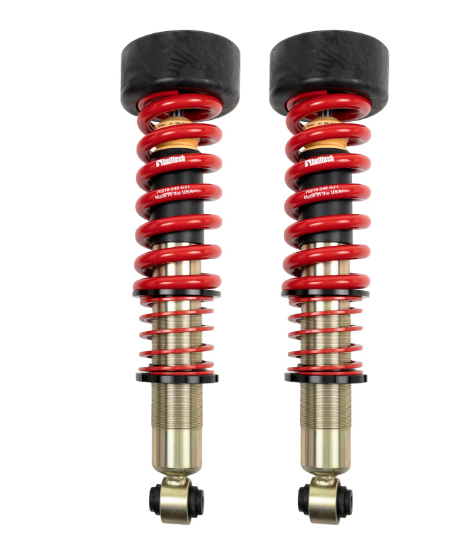 BEL1035SPC-Belltech 2021+ Chevrolet Suburban / GMC Yukon XL 2WD/4WD 0.5-2in Front / 1-2.5in Rear Leveling Kit-Leveling Kits-Belltech