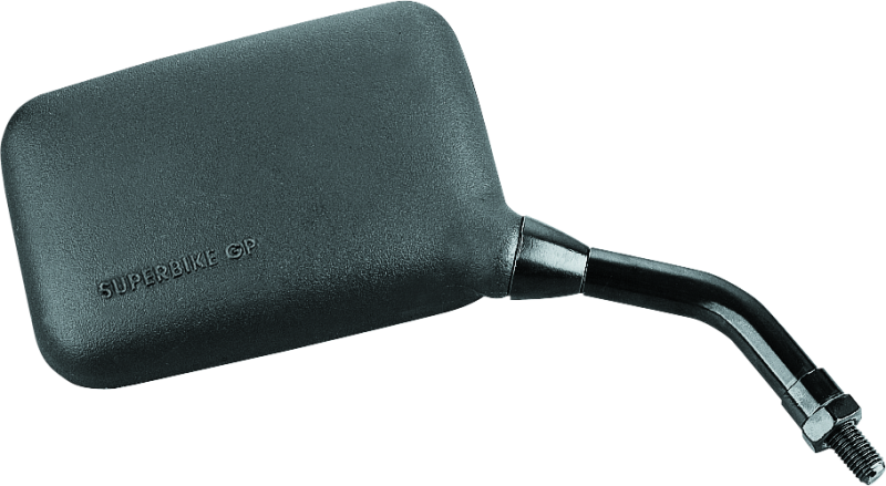 BKM600030-BikeMaster Superbike AX Mirror 10mm - Right - Black-Side Mirrors-Bike Master