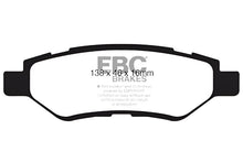 Load image into Gallery viewer, EBCUD1337-EBC 08-13 Cadillac CTS 3.0 Ultimax2 Rear Brake Pads-Brake Pads - OE-EBC