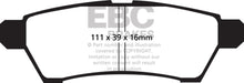 Load image into Gallery viewer, EBC 05+ Nissan Frontier 2.5 2WD Yellowstuff Rear Brake Pads-Brake Pads - Performance-EBC