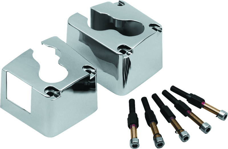 KUR8123-Kuryakyn Tappet Block Covers 84-99 Evolution Motors-Engine Covers-Kuryakyn