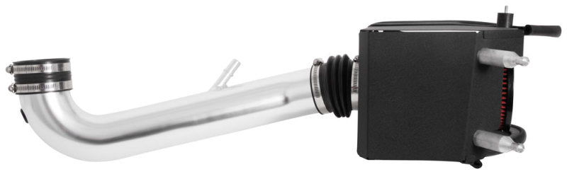 SPE9089-Spectre 2018 Jeep Wrangler V6-3.6L F/I Air Intake Kit - Polished w/Red Filter-Cold Air Intakes-Spectre