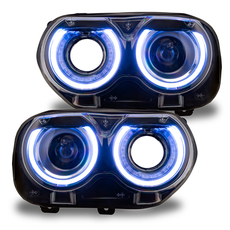 Oracle 15-21 Dodge Challenger RGB+W Headlight DRL Upgrade Kit - ColorSHIFT - BC1-Headlights-ORACLE Lighting