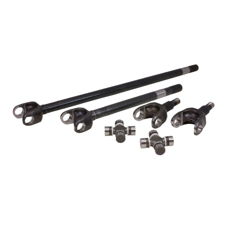 YUKYA W24106-Yukon Gear Front 4340 Chrome-Moly Replacement Axle Kit For 72-81 Dana 30 Jeep CJ w/ 27 Splines-Axles-Yukon Gear & Axle