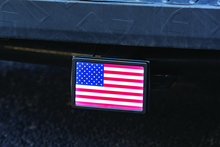 Load image into Gallery viewer, KUR2893-Kuryakyn Freedom Flag LED Hitch Cover Black-Brackets-Kuryakyn