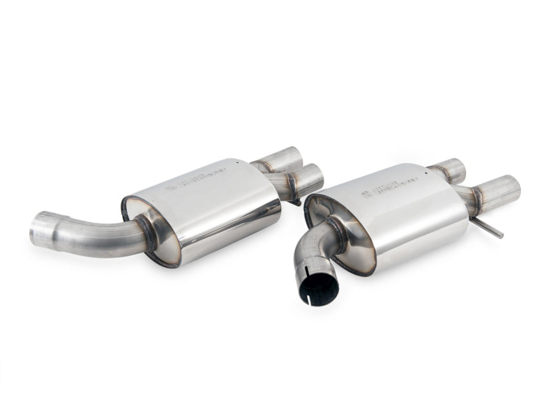 AWE3015-42072-AWE Tuning Audi C7.5 A6 3.0T Touring Edition Exhaust - Quad Outlet Chrome Silver Tips-Catback-AWE Tuning