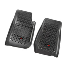 Load image into Gallery viewer, Rugged Ridge Floor Liner Front Black 2007-2018 Jeep Wrangler Unlimited JK 4 Dr - Rugged Ridge 12920.03