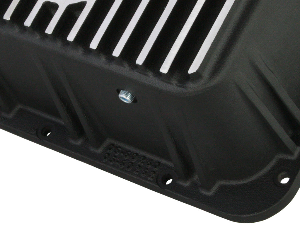 aFe aFe Power Cover Trans Pan Machined Trans Pan GM Diesel Trucks 01-12 V8-6.6L Machined