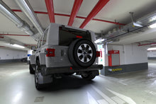 Load image into Gallery viewer, RALMF54-UR-BLK/BL-Rally Armor 18-22 Jeep JL Wrangler Black UR Mud Flap w/ Blue Logo-Mud Flaps-Rally Armor