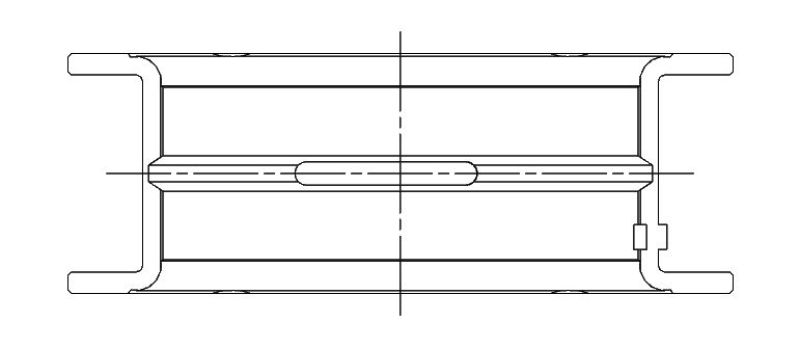 ACL5M590HX-STD-ACL Ford 221/255/260/289/302 Windsor/Windsor 5.0L STD Size w/ Extra Oil Clearance Main Bearing Set-Bearings-ACL