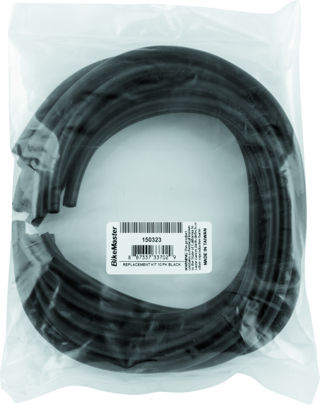 BKM150323-BikeMaster Replacement Kit 10 Pk - Black-Fuel Caps-Bike Master