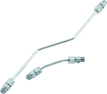 Load image into Gallery viewer, BKC492651-Bikers Choice 66-84 Shovelhead Chrome Rocker Box Oil Line Set Replaces H-D 17506-66A-Engine Covers-Bikers Choice
