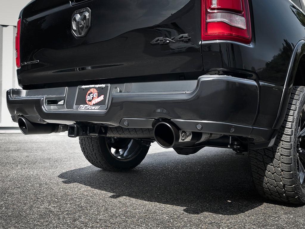 aFe aFe MACH Force-Xp 3in 409 SS Cat-Back Exhaust 2019 RAM 1500 V8-5.7L w/ Black Tip