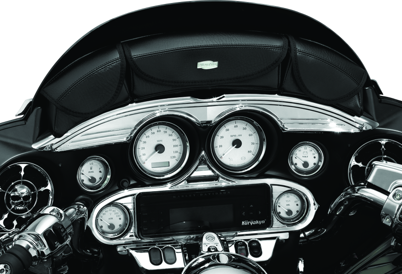 KUR3783-Kuryakyn Switch Panel Accent Chrome-Switch Panels-Kuryakyn