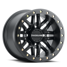 Load image into Gallery viewer, Raceline A91B Ryno 15x7in / 4x156 BP / 10mm Offset / 132.5mm Bore - Satin Black Beadlock Wheel-Wheels - Cast-Raceline