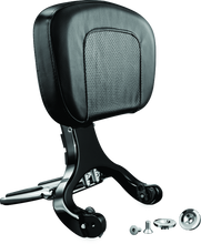Load image into Gallery viewer, KUR1661-Kuryakyn Multi-Purpose Backrest Black &amp; Chrome-Seats-Kuryakyn