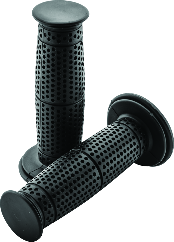 BKM102304-BikeMaster Punch Grips - Black-Grips-Bike Master