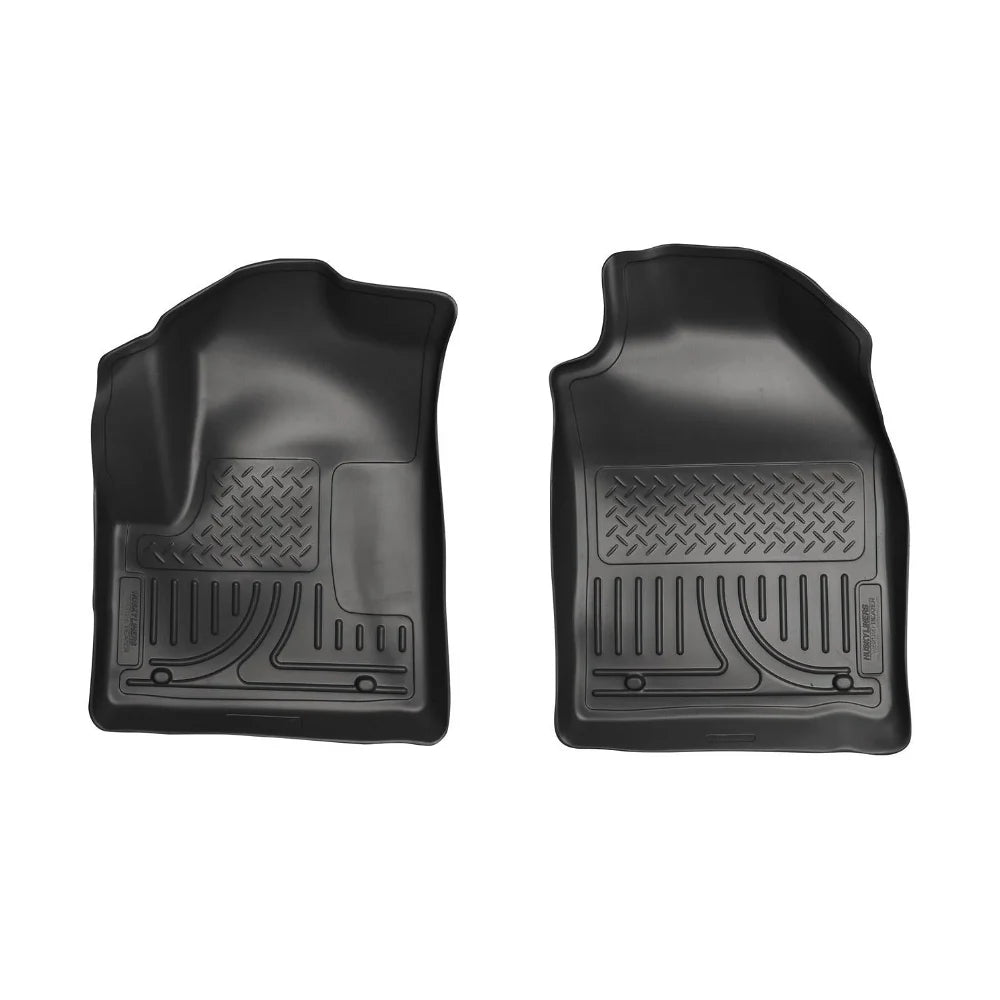 Husky Liners 10-12 Ford Transit Connect (Van/Wagon) WeatherBeater Black Floor Liners - Husky Liners HSL18751