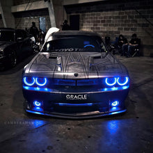Load image into Gallery viewer, Oracle 08-14 Dodge Challenger Dynamic Surface Mount Headlight/Fog Light Halo Kit COMBO - ColorSHIFT-Fog Lights-ORACLE Lighting