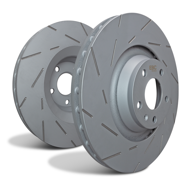EBCUSR7893-EBC 2021+ Genesis G80 2.5T Front USR Slotted Rotors-Brake Rotors - Slotted-EBC