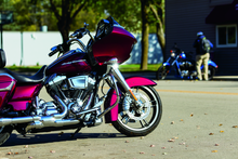 Load image into Gallery viewer, KUR1316-Kuryakyn Saddle Shields Heat Deflectors 09-Up Touring Smoke-Heat Shields-Kuryakyn