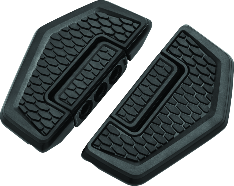 KUR5909-Kuryakyn Hex Folding Mini Board Without Adapter Black-Running Boards-Kuryakyn