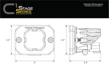 Load image into Gallery viewer, Diode Dynamics Stage Series Flush Mount Reverse Light Kit C2 Sport-Light Accessories and Wiring-Diode Dynamics