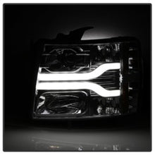 Load image into Gallery viewer, SPY5083616-Spyder Chevy Silverado 1500 07-13 Version 3 Projector Headlights - Chrome PRO-YD-CS07V3-LBDRL-C-Headlights-SPYDER