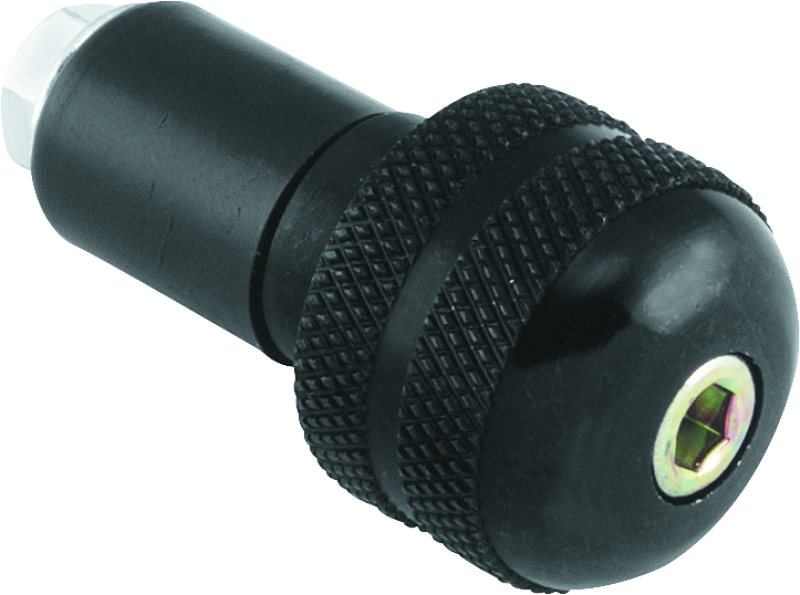 BKM266005-BikeMaster Anti Vibration Bar Ends - Black-Handlebars-Bike Master