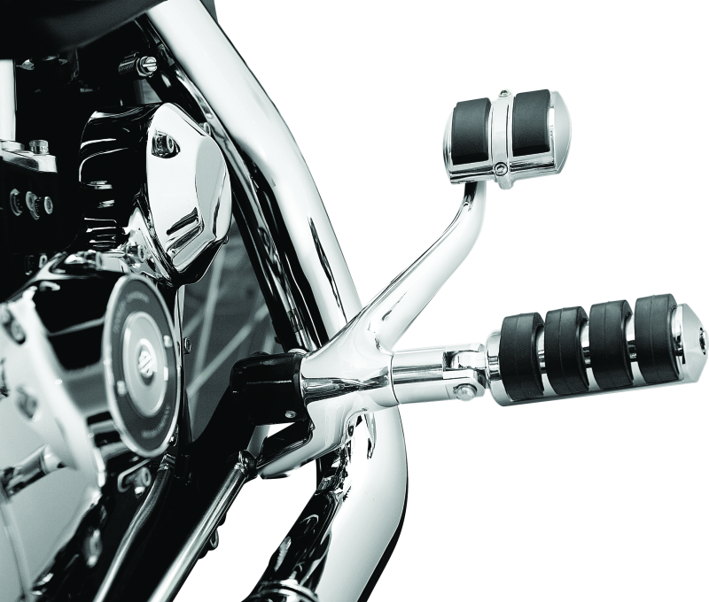KUR7964-Kuryakyn Small ISO Peg Without Adapters Chrome (Pair)-Footpegs-Kuryakyn