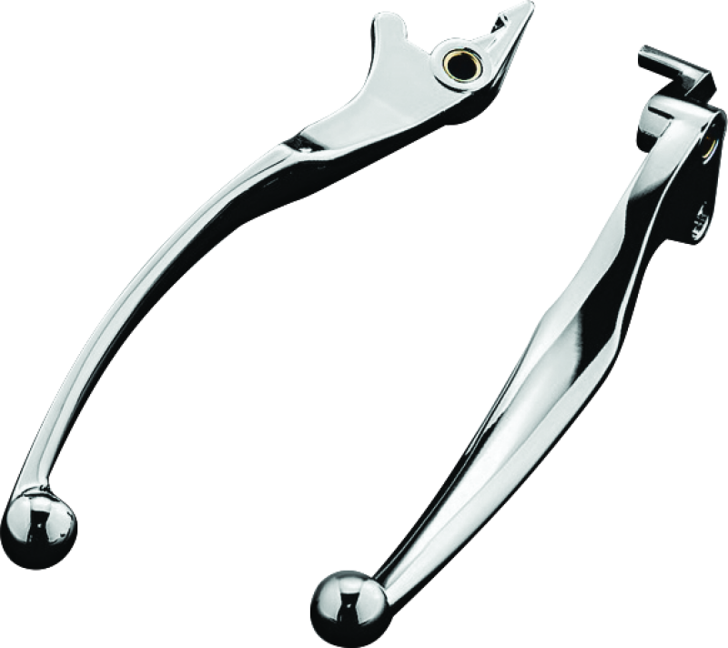 KUR7435-Kuryakyn Wide Style Levers 01-17 Honda GL1800 Chrome-Levers-Kuryakyn