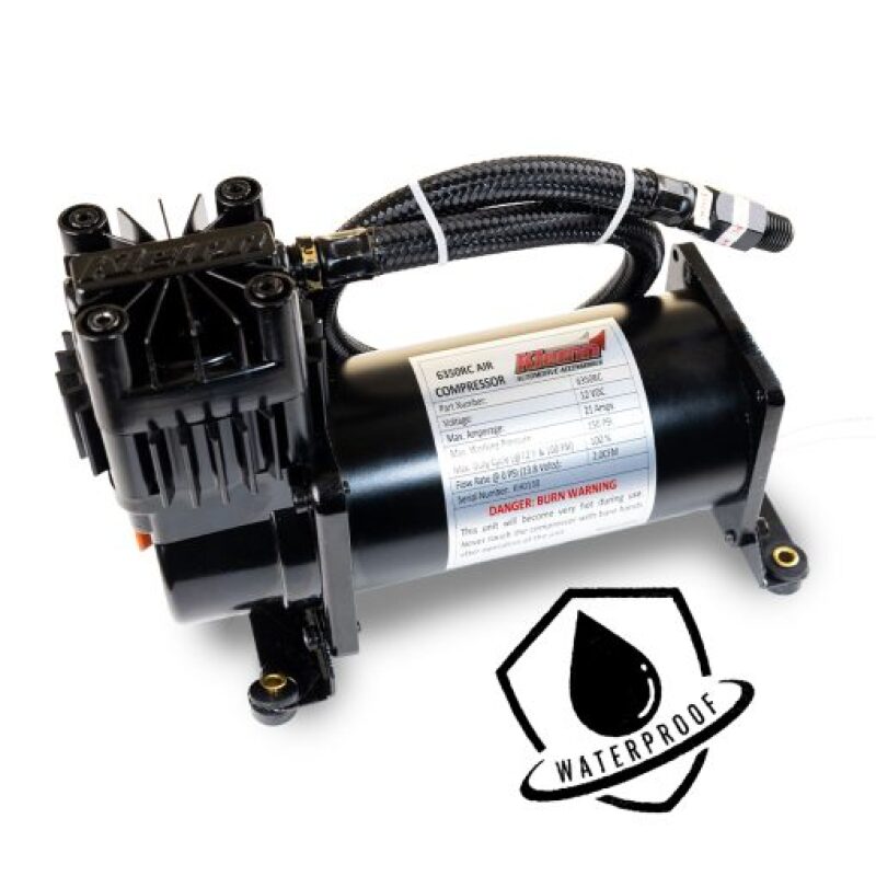KLE6350RC-Kleinn 150 PSI Air Compressor - Waterproof/ 100 Percent Duty Cycle-Air Compressors-Kleinn Air Horns