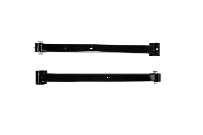 UMI3622-B-UMI 78-96 GM B-Body Boxed Extended Length Lower Control Arms w/Poly Bushings - Black-Control Arms-UMI Performance
