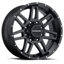 Load image into Gallery viewer, Raceline 931B Injector 16x8in / 8x165.1 BP / 0mm Offset / 125.2mm Bore - Satin Black Wheel-Wheels - Cast-Raceline