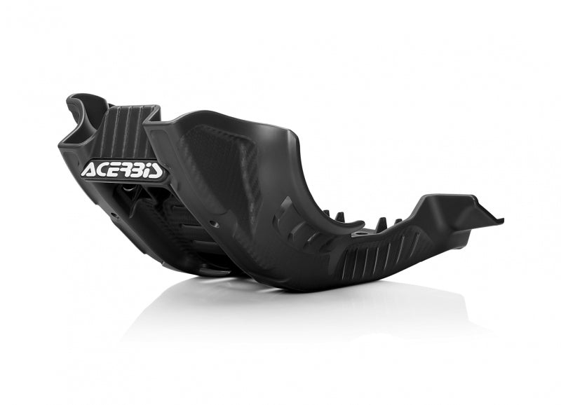 Acerbis 20-23 KTM EXC-F350/ XCF-W350 Skid Plate - Black/White-Skid Plates-Acerbis