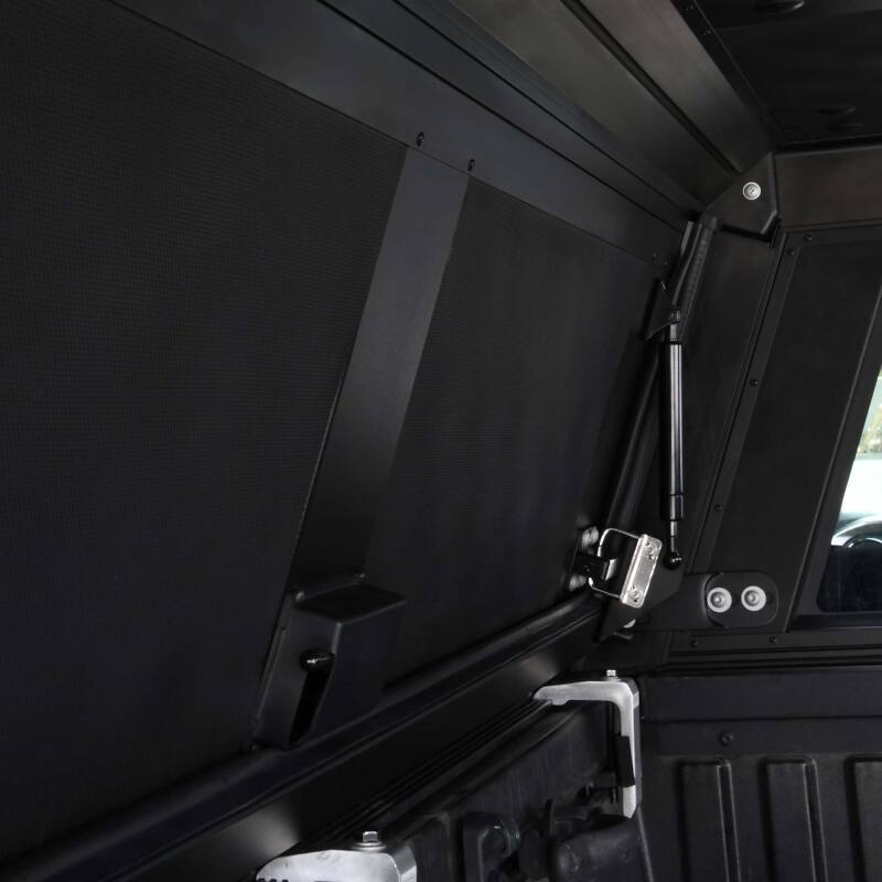 WES16-12785A-Westin 2024 Tacoma 5ft. Bed Aluminum Bed Topper Black - Box 1 (Box 2 Required 16-12785B)-Bed Caps-Westin