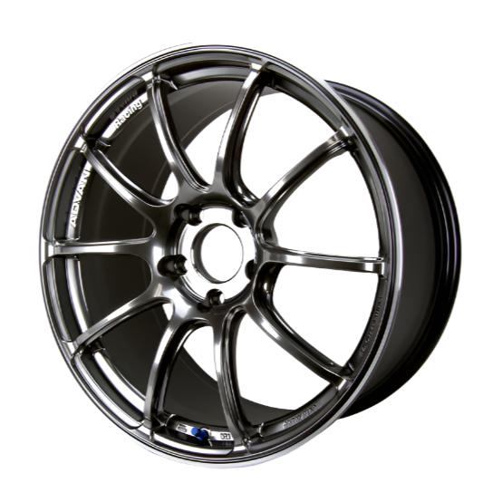 AVNYAZ8J45EHB-Advan RZII 18x9.5 +45 5-114.3 Racing Hyper Black Wheel-Wheels - Cast-Advan