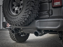 Load image into Gallery viewer, aFe aFe Rebel Series 409 Stainless Steel Cat-Back Exhaust 18-21 Jeep Wrangler JL 2.0L (t) - Black Tip