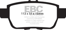 Load image into Gallery viewer, EBCDP41754R-EBC 09-14 Acura TL 3.5 Yellowstuff Rear Brake Pads-Brake Pads - Performance-EBC