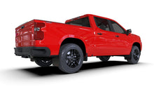 Load image into Gallery viewer, RALMF121-UR-BLK-WH-Rally Armor 19-24 Gen 4 Chevy Silverado 1500 Black UR Mud Flap White Logo-Mud Flaps-Rally Armor