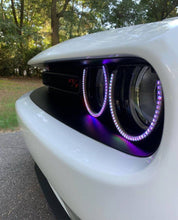 Load image into Gallery viewer, Oracle 15-21 Dodge Challenger Dynamic Surface Mount Headlight Halo Kit - ColorSHIFT - Dynamic-Fog Lights-ORACLE Lighting
